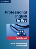 Cover: Professional English in Use Medicine - Cambridge University Press
