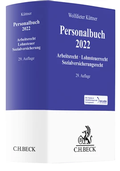 Cover: Personalbuch 2022 - C.H.BECK