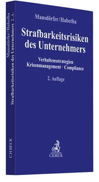 Abbildung von: Strafbarkeitsrisiken des Unternehmers - C.H.BECK