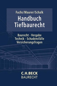 Enlarge image Cover: Handbuch Tiefbaurecht - C.H.BECK