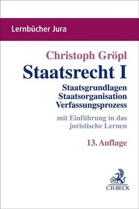 Abbildung von: Staatsrecht I - C.H.BECK