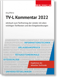 Abbildung von: TV-L Kommentar 2022 - Walhalla