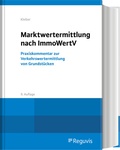 Cover: Marktwertermittlung nach ImmoWertV - Reguvis Fachmedien