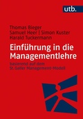 Cover: Einf&uuml;hrung in die Managementlehre - UTB