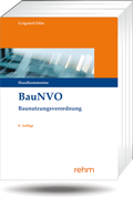Cover: BauNVO: Baunutzungsverordnung - Rehm