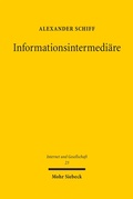 Cover: Informationsintermedi&auml;re - Mohr Siebeck