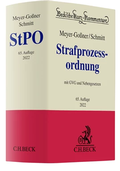 Cover: Strafprozessordnung: StPO - C.H.BECK