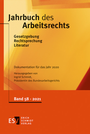 Bild: Jahrbuch des Arbeitsrechts 58 - Erich Schmidt Verlag