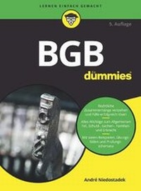 Abbildung von: BGB für Dummies - Wiley-VCH