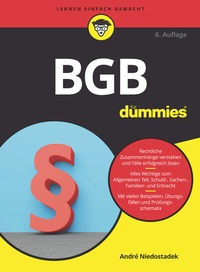 Abbildung von: BGB für Dummies - Wiley-VCH