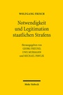 Cover: Notwendigkeit und Legitimation staatlichen Strafens - Mohr Siebeck