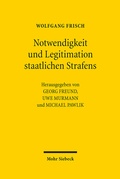 Cover: Notwendigkeit und Legitimation staatlichen Strafens - Mohr Siebeck