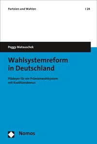 Abbildung von: Wahlsystemreform in Deutschland - Nomos