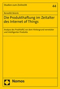 Cover: Die Produkthaftung im Zeitalter des Internet of Things - Nomos