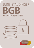 Cover: Staudinger Online Kreditsicherheiten - Juris