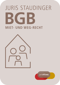 Abbildung von: Juris Staudinger Miet- und WEG-Recht