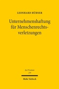 Bild: Unternehmenshaftung f&uuml;r Menschenrechtsverletzungen - Mohr Siebeck