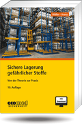 Cover: Sichere Lagerung gef&auml;hrlicher Stoffe - ecomed Storck