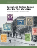 Cover: Central and Eastern Europe after the First World War - De Gruyter