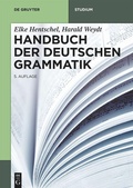 Cover: Handbuch der Deutschen Grammatik - De Gruyter