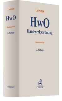 Abbildung von: Handwerksordnung: HwO - C.H.BECK