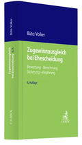 Cover: Zugewinnausgleich bei Ehescheidung - C.H.BECK