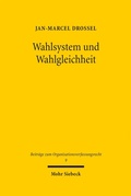 Cover: Wahlsystem und Wahlgleichheit - Mohr Siebeck