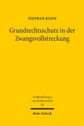 Cover: Grundrechtsschutz in der Zwangsvollstreckung - Mohr Siebeck