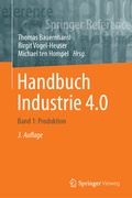 Cover: Handbuch Industrie 4.0 - Springer Vieweg