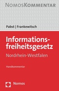 Cover: Informationsfreiheitsgesetz Nordrhein-Westfalen - Nomos
