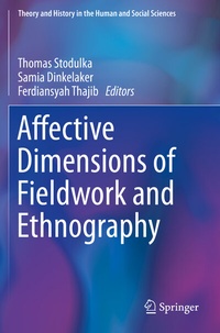 Enlarge image Cover: Affective Dimensions of Fieldwork and Ethnography - Springer