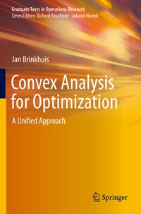 Abbildung von: Convex Analysis for Optimization - Springer