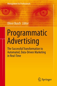 Enlarge image Cover: Programmatic Advertising - Springer