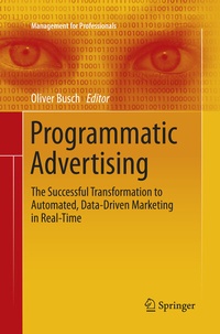Enlarge image Cover: Programmatic Advertising - Springer