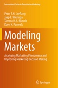 Cover: Modeling Markets - Springer