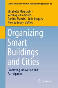 Enlarge image Cover: Organizing Smart Buildings and Cities - Springer