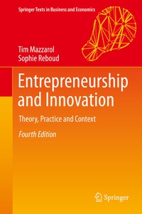 Enlarge image Cover: Entrepreneurship and Innovation - Springer
