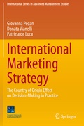Cover: International Marketing Strategy - Springer