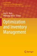Cover: Optimization and Inventory Management - Springer