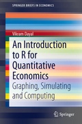 Cover: An Introduction to R for Quantitative Economics - Springer