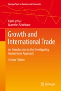 Cover: Growth and International Trade - Springer