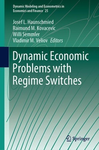 Enlarge image Cover: Dynamic Economic Problems with Regime Switches - Springer