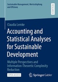 Cover: Accounting and Statistical Analyses for Sustainable Development - Springer Gabler