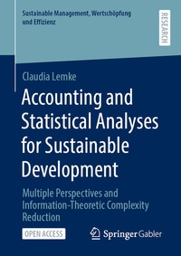 Enlarge image Cover: Accounting and Statistical Analyses for Sustainable Development - Springer Gabler