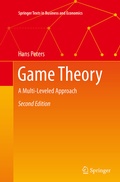 Cover: Game Theory - Springer