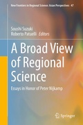 Cover: A Broad View of Regional Science - Springer