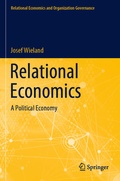 Cover: Relational Economics - Springer