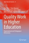 Cover: Quality Work in Higher Education - Springer