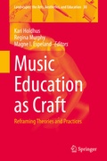 Cover: Music Education as Craft - Springer