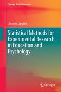 Bild: Statistical Methods for Experimental Research in Education and Psychology - Springer
